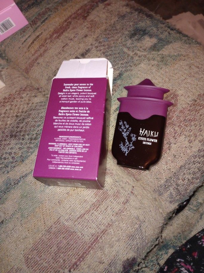 Haiku Kyoto Flower Intense Eau De Perfume Women's Spray 1.7 FL.Oz Bottle Red 