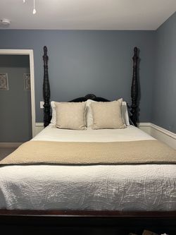 Queen bed frame
