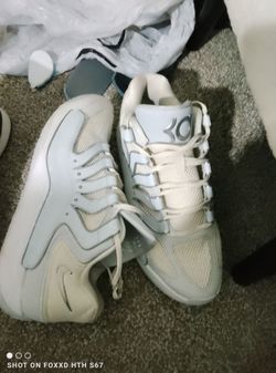Grey and white KDs