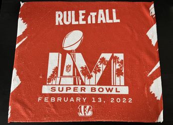 Cincinnati Bengals Super Bowl Rally Towel