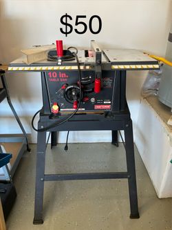 Craftsman 10” Table Saw