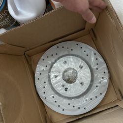 ATL Autosports® ATL-C40096-DO - Drilled Front Brake Rotors Honda Accord Sport / Touring 2019