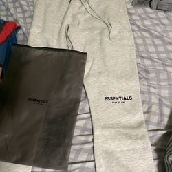 Essentials Sweatpants Light Oatmeal 