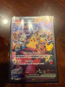 Pikachu 30th Anniversary pokemon