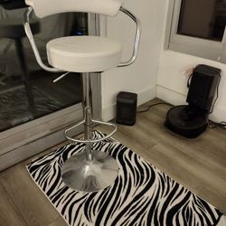 Faux Leather Bar Stool