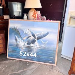 Whale Hand Painting 🔴🔴🔴