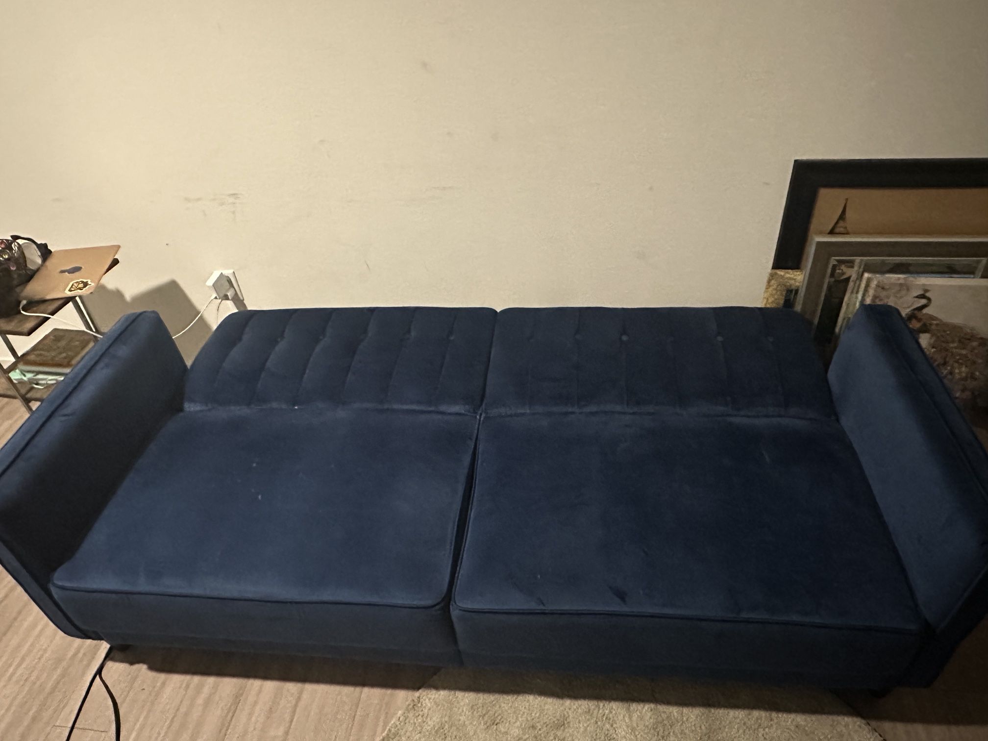 Blue Futon for Sale in Dallas, TX OfferUp