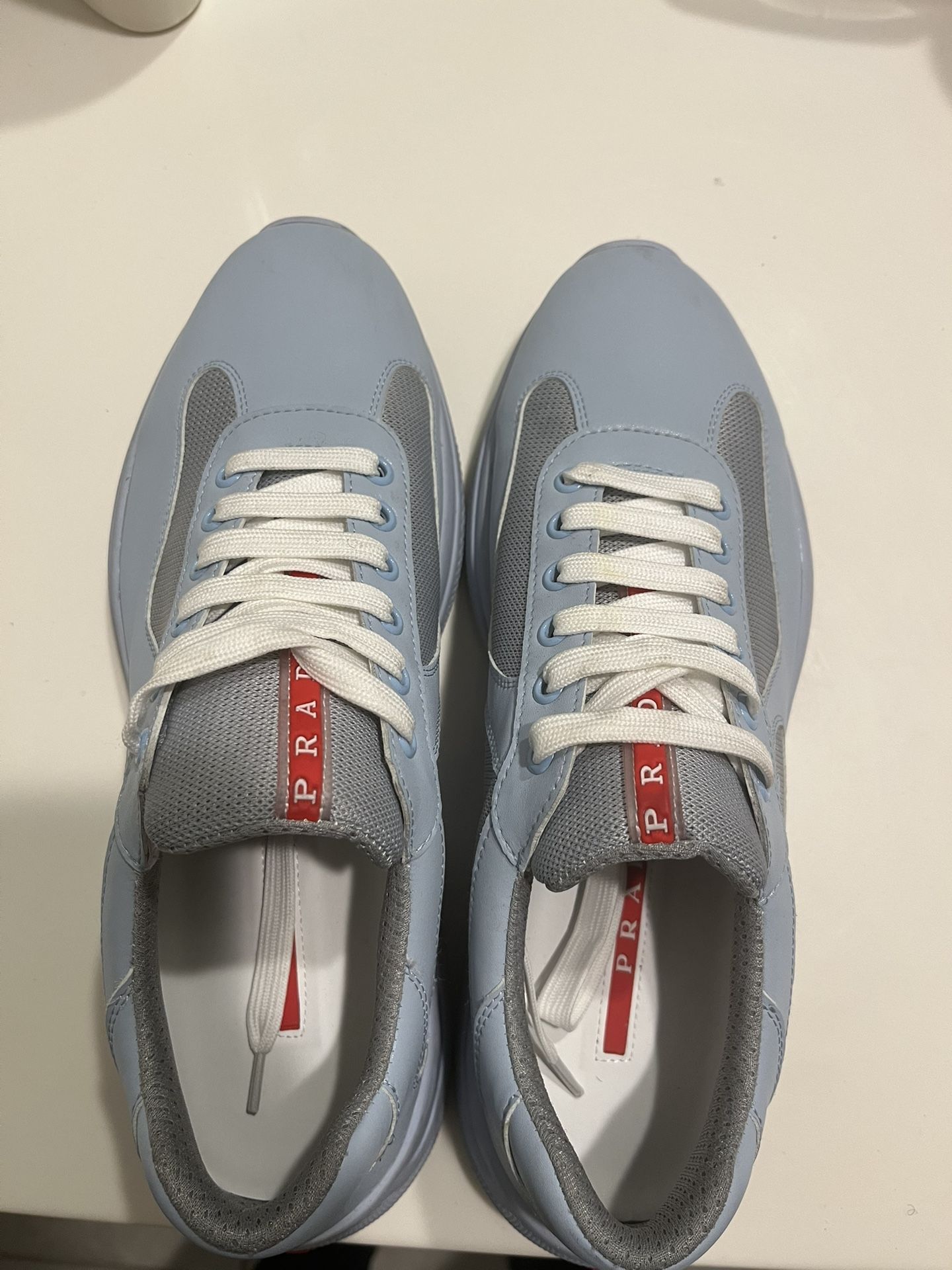 Prada America Cups Blue/Grey