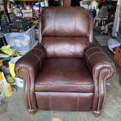 Leather Recliner 