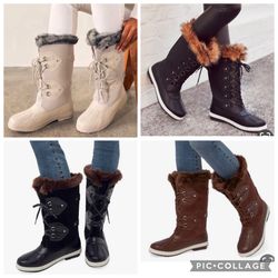 Women Snow Boots⛄️❄️🌧️