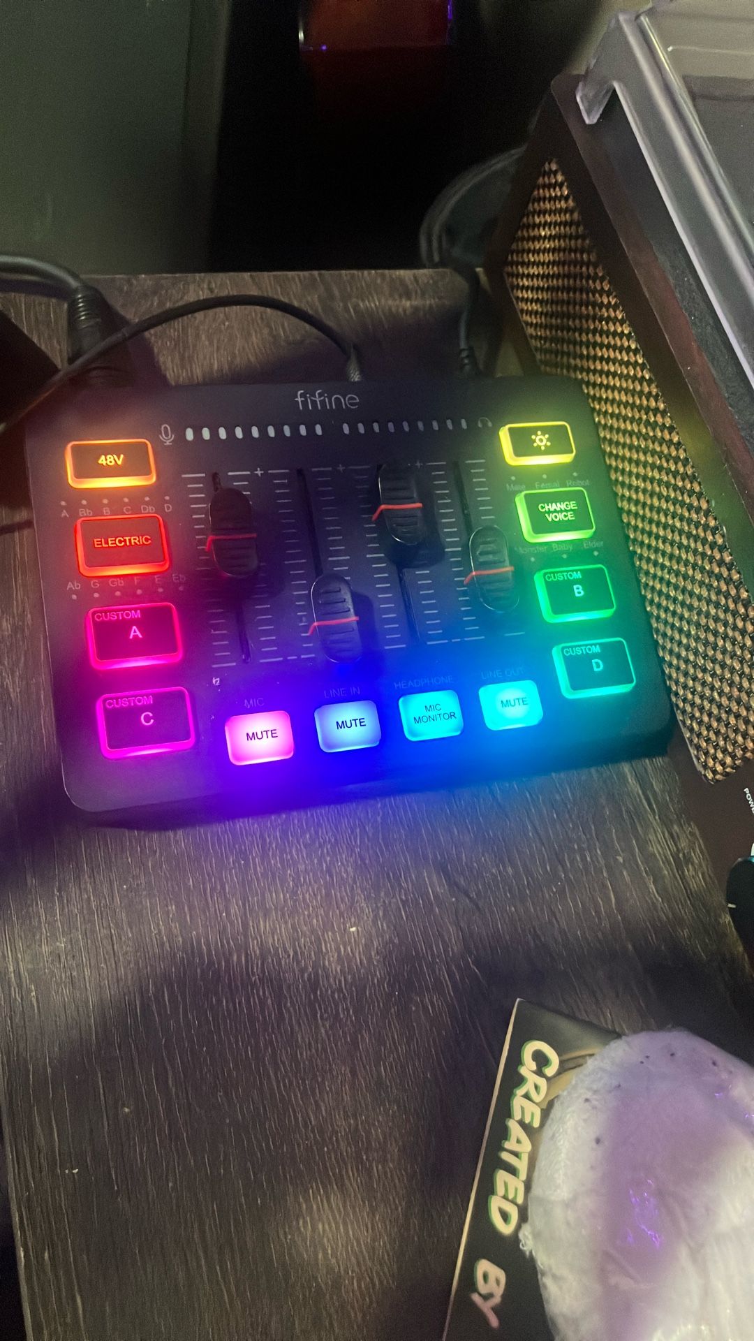 Fifine Audio Mixer