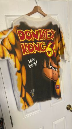 Vintage Original Nintendo Donkey Kong 64 Promo Shirt