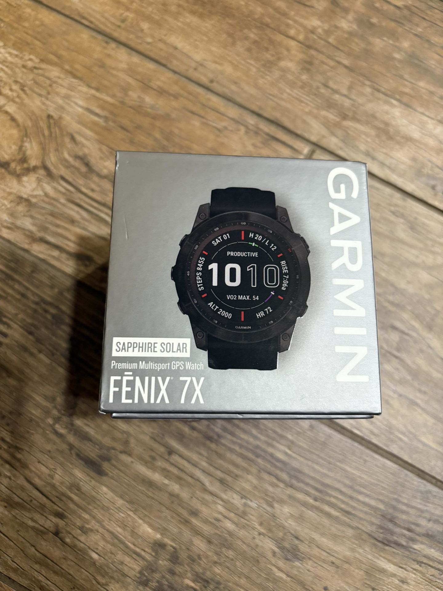 Garmin 7x Solar Sapphire
