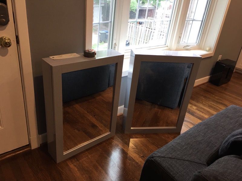 For Sell two Wall Mounted Wyndham Collection mirror