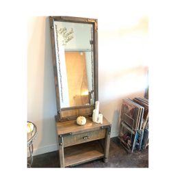 End Table Mirror 