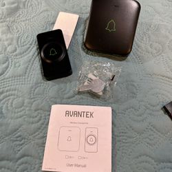 NEW -AVANTEK Wireless Doorbell 1300 Feet Wireless Range,, Waterproof 52 Melodies