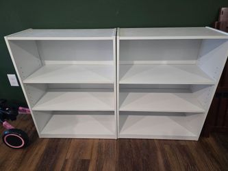 Set of White Shelves