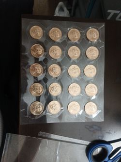 20 US Dollar Coin Set  Mint Condition 