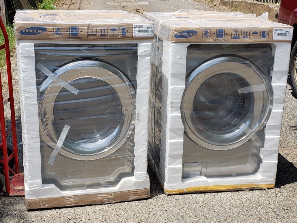 New Samsung Washer and Dryer