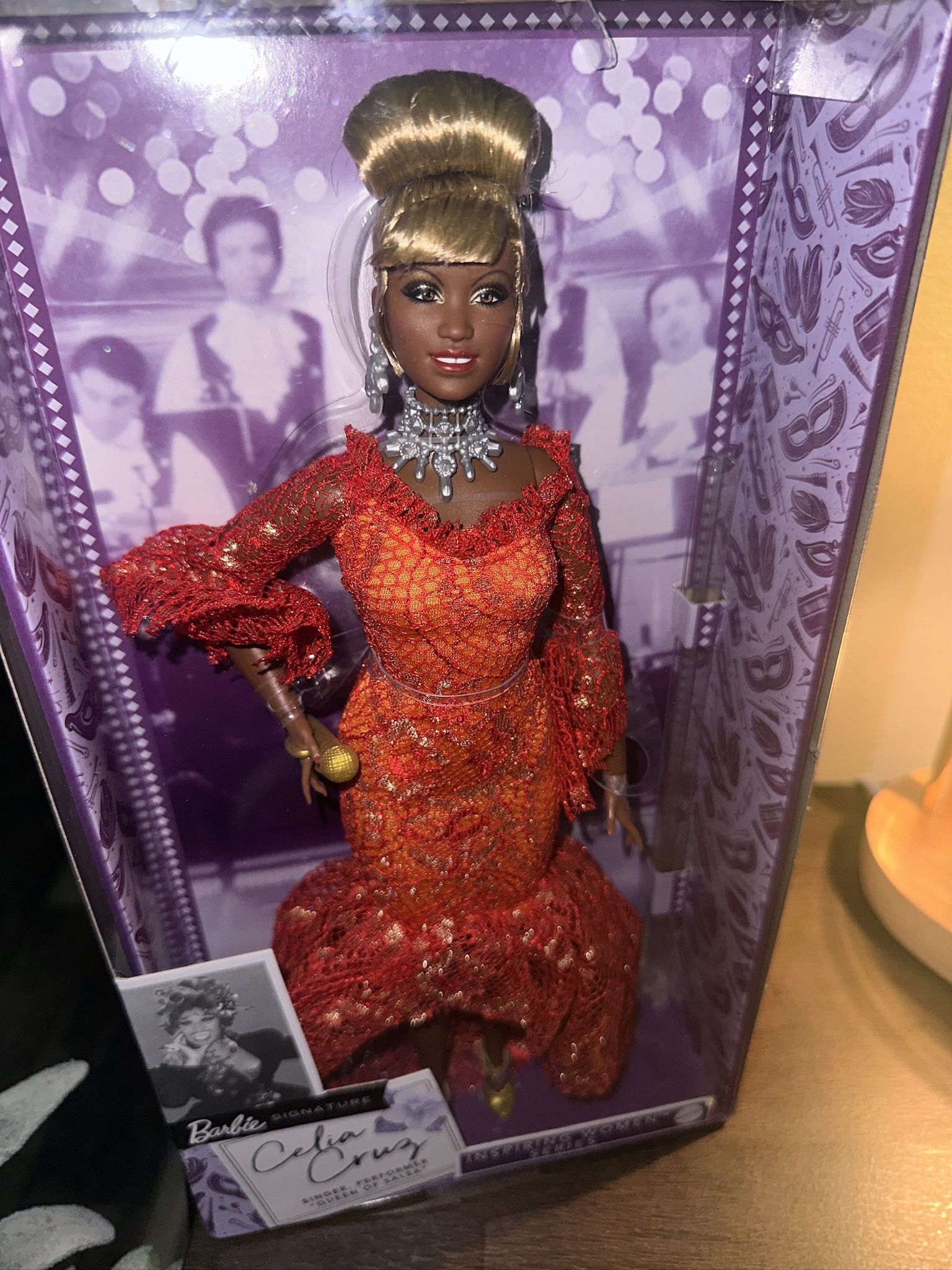 ** NEW** Celia Cruz Doll 