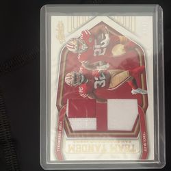 49ers team tandem patch card