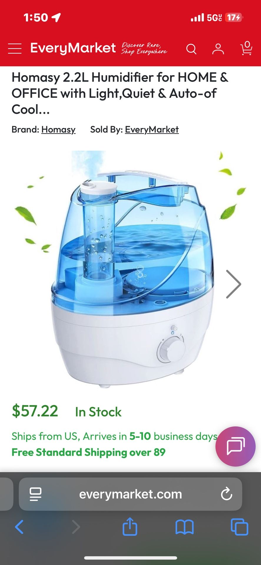 Homasay Humidifier