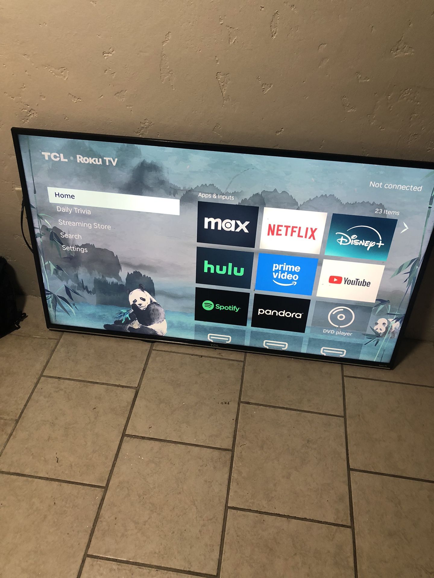 55 Inch TCL Roku TV