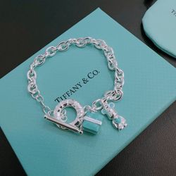 Tiffany & Co. Tiffany Blue Box Chain Bracelet