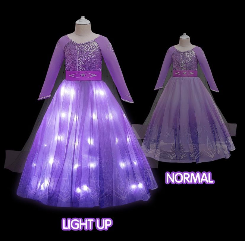Brand New Light up Elsa Dress 