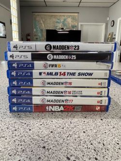 PS4 & PS5 Games $40 obo