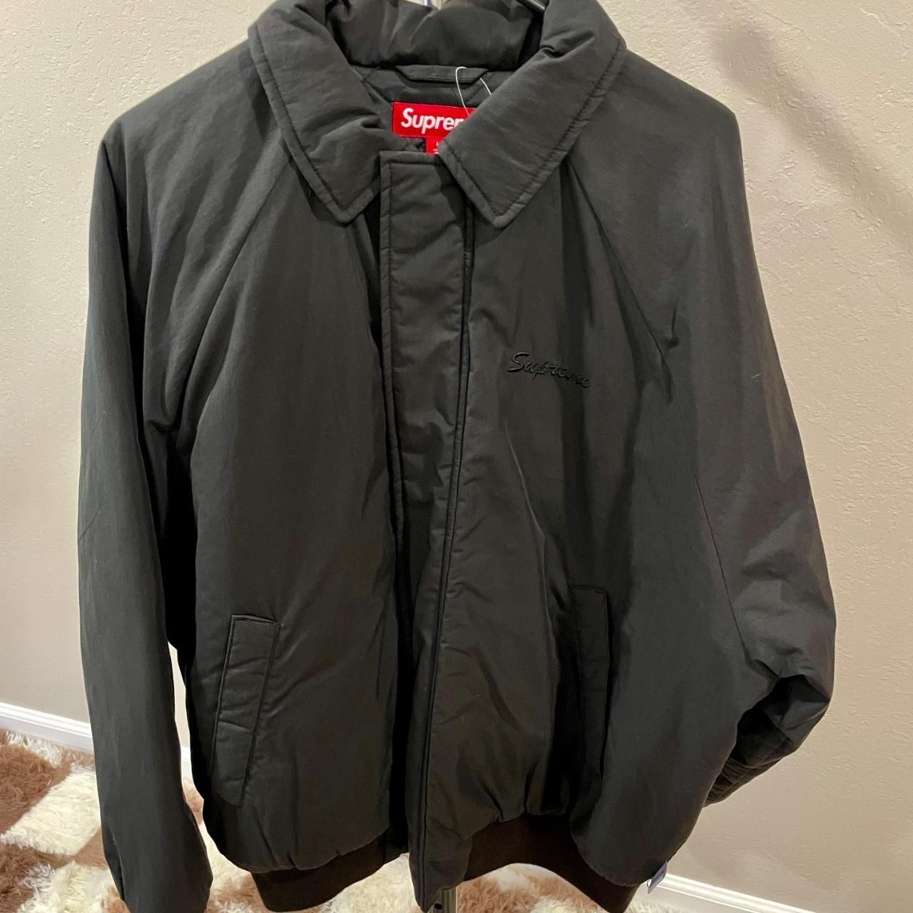 Supreme Men's Black and Grey Jacket(dffd6)11
