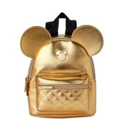 Gold Mickey Mouse Bag - Disney Bookbag 