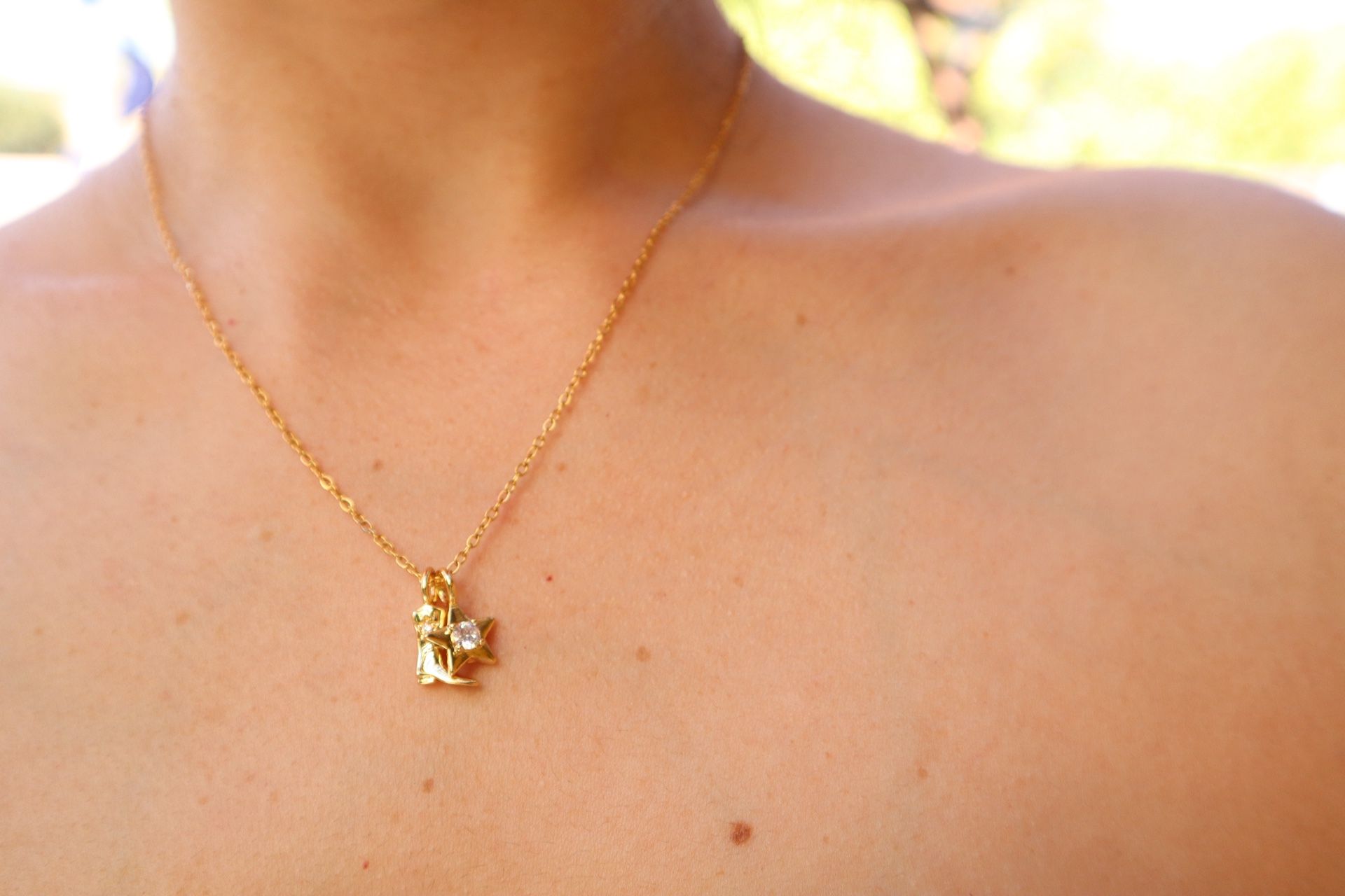 The Boot And The Star Necklace (Magnetic)