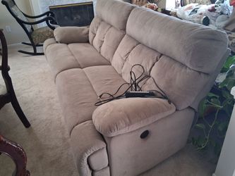Ashley 2- recliners. Sofa 91"long