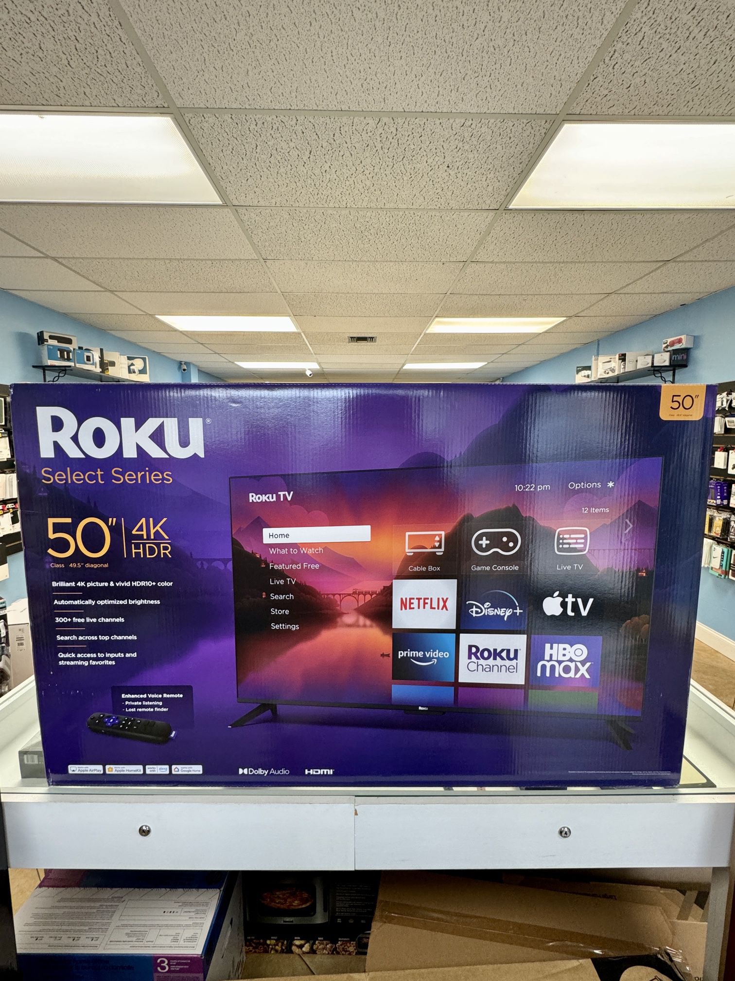 Roku - 50" Class Select Series 4K Smart RokuTV