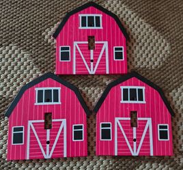 Barn light plates