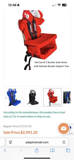 Convaid Carrot 3 Booster seat