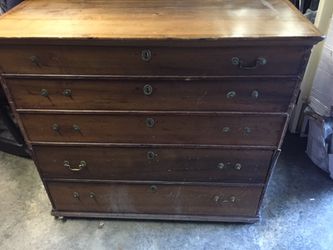 Antique modified dresser