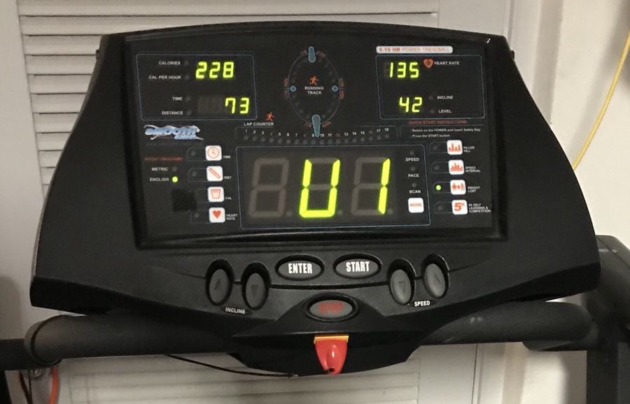 Smooth Fitness Treadmill 9.15HR