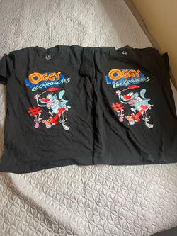 Oggy and the Cockroaches Graphic T-Shirts (2)