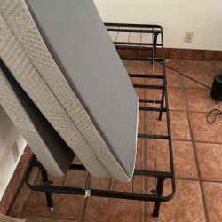 Portable/Foam Mattress with bed frame