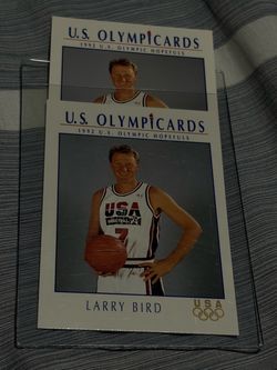 Team USA individual Olympic hopeful Larry bird card