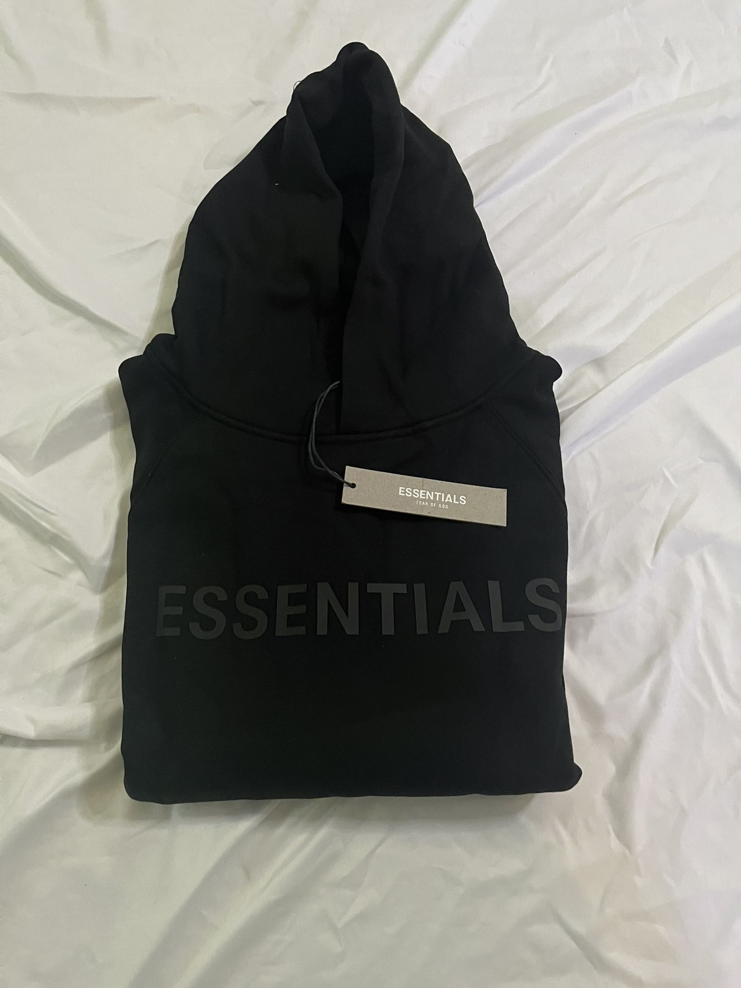 Essentials Hoodie Black Large