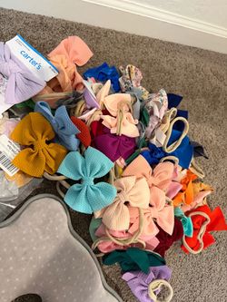 New and Used Bows for baby girl