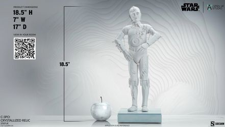 FS/FT - Daniel Arsham C3PO Crystallized Relic - Mint Condition