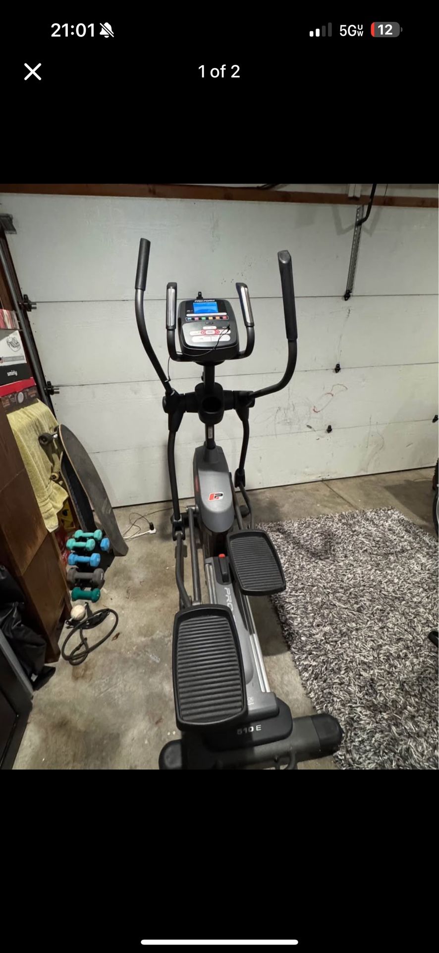 Elliptical Running Machine