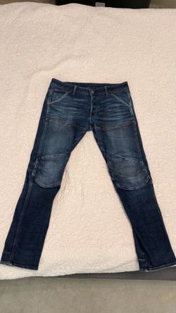 G-Star RAW 5620 3D Slim Jeans – Blue Denim – Size 32/30