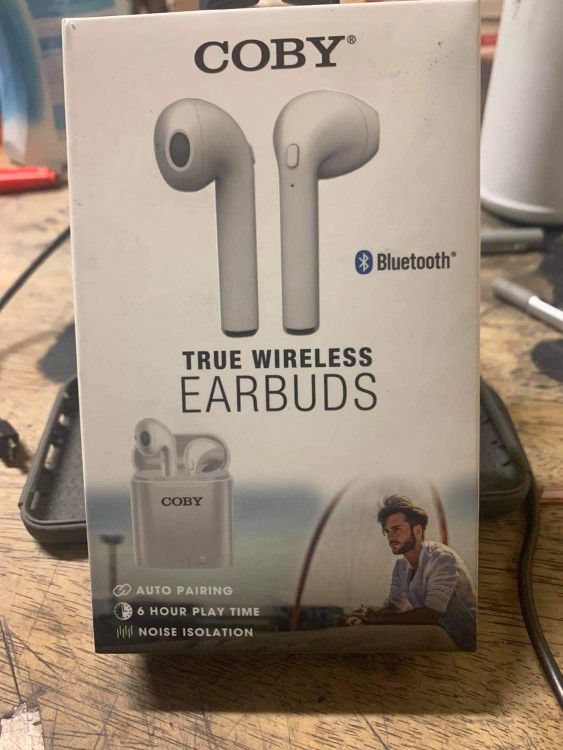 COBY Bluetooth True Wireless Earbuds