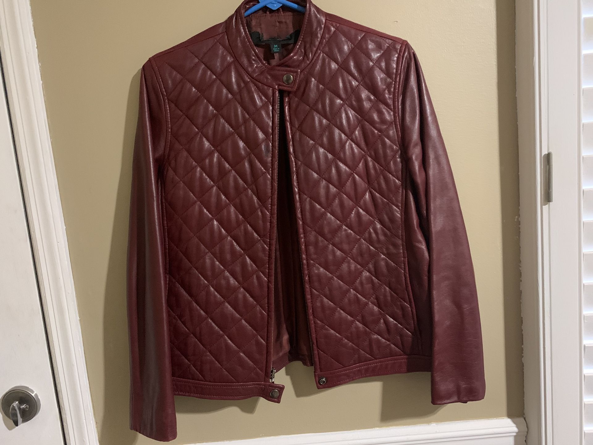 Women Cherish Brown Leather Jacket