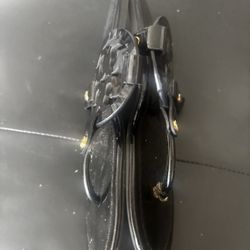 Tory Burch  Miller Patent Leather Thong Sandals Flats Logo Flip Flops shoes